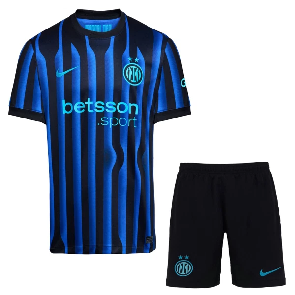Inter Milan Fodboldtrøje Børn Hjemmebane 25/26 Inter Milan Fodboldtrøje Børn Hjemmebane 25/26
