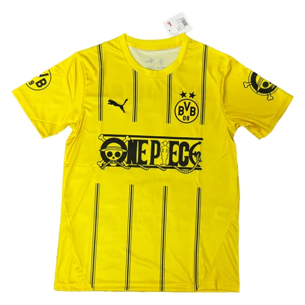 Borussia Dortmund x One Piece Fodboldtrøje Herre 25/26 Speciel Borussia Dortmund x One Piece Fodboldtrøje Herre 25/26 Speciel