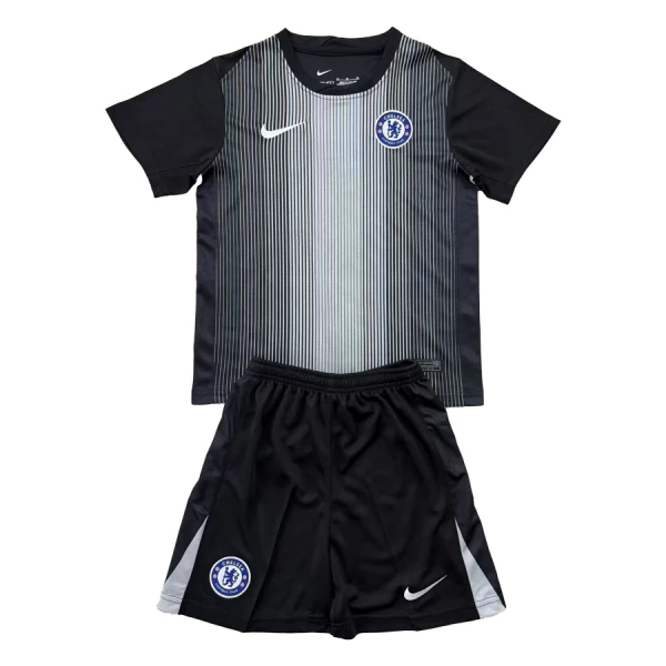 Chelsea Målmandstrøje Børn 25/26 Sort Chelsea Målmandstrøje Børn 25/26 Sort