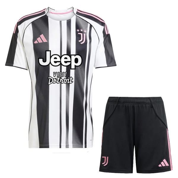 Juventus Fodboldtrøje Børn Hjemmebane 25/26 Juventus Fodboldtrøje Børn Hjemmebane 25/26