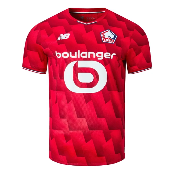 Lille OSC Fodboldtrøje Herre Hjemmebane 25/26 Lille OSC Fodboldtrøje Herre Hjemmebane 25/26