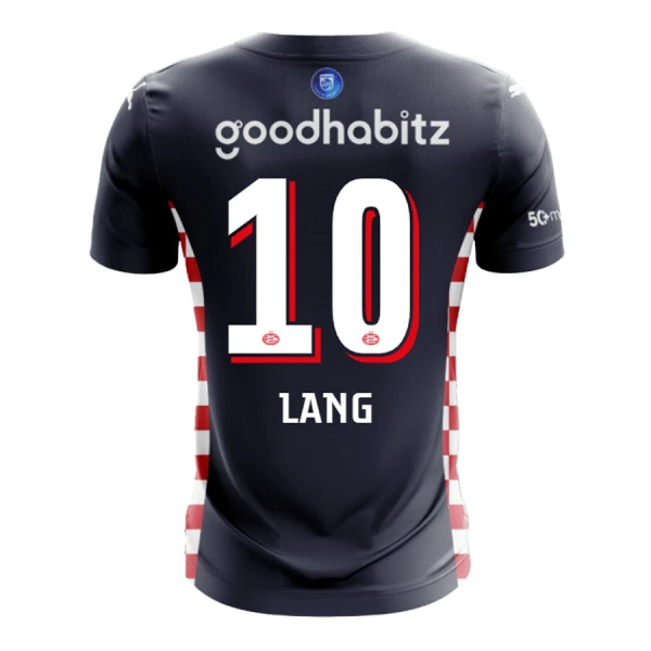 PSV Eindhoven Lang 10 Fodboldtrøje Herre Udebane 25/26 PSV Eindhoven Lang 10 Fodboldtrøje Herre Udebane 25/26