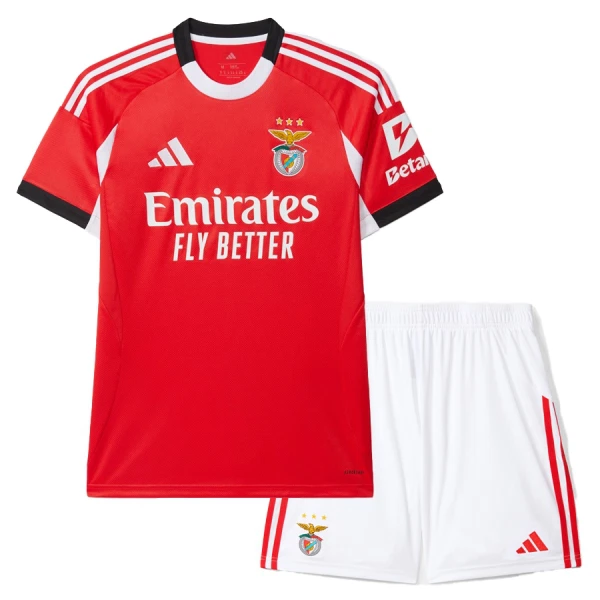 SL Benfica Fodboldtrøje Børn Hjemmebane 25/26 SL Benfica Fodboldtrøje Børn Hjemmebane 25/26