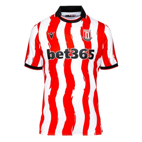 Stoke City Fodboldtrøje Herre Hjemmebane 25/26 Stoke City Fodboldtrøje Herre Hjemmebane 25/26
