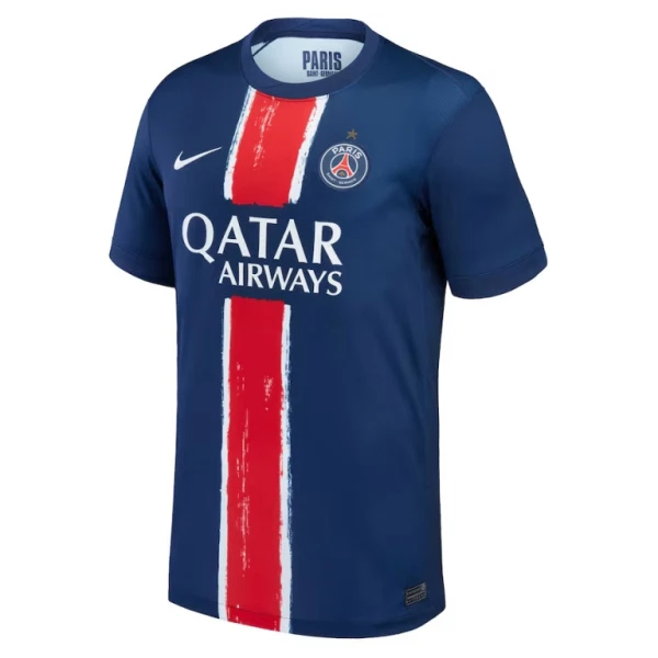 Paris Saint-Germain 1 Star Fodboldtrøje Herre Hjemmebane 24/25 Paris Saint-Germain 1 Star Fodboldtrøje Herre Hjemmebane 24/25