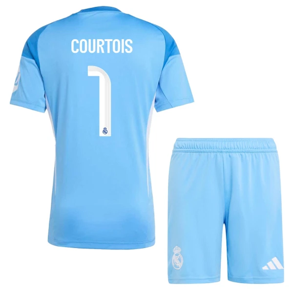 Real Madrid Courtois 1 Målmandstrøje Børn 25/26 Real Madrid Courtois 1 Målmandstrøje Børn 25/26