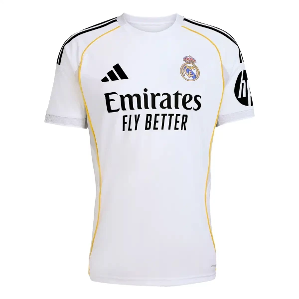 Real Madrid Fodboldtrøje Herre Hjemmebane 25/26 Real Madrid Fodboldtrøje Herre Hjemmebane 25/26