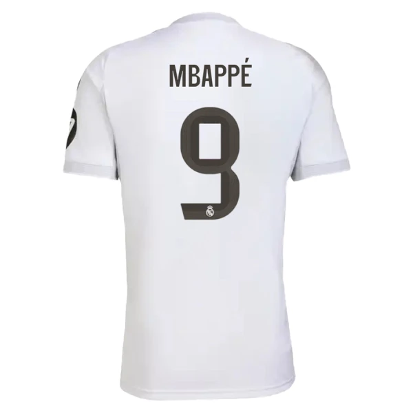 Real Madrid Mbappé 9 Fodboldtrøje Herre Hjemmebane 25/26