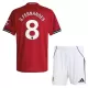 Manchester United Bruno Fernandes 8 Fodboldtrøje Børn Hjemmebane 25/26 Manchester United Bruno Fernandes 8 Fodboldtrøje Børn Hjemmebane 25/26