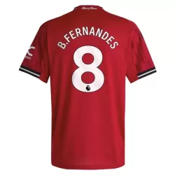 Manchester United Bruno Fernandes 8 Fodboldtrøje Herre Hjemmebane 25/26