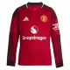 Manchester United Fodboldtrøje Herre Hjemmebane 25/26 Langærmet Manchester United Fodboldtrøje Herre Hjemmebane 25/26 Langærmet