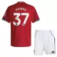Manchester United Mainoo 37 Fodboldtrøje Børn Hjemmebane 25/26 Manchester United Mainoo 37 Fodboldtrøje Børn Hjemmebane 25/26