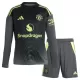 Manchester United Målmandstrøje Børn Hjemmebane 25/26 Langærmet Manchester United Målmandstrøje Børn Hjemmebane 25/26 Langærmet