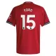 Manchester United Yoro 15 Fodboldtrøje Herre Hjemmebane 25/26 Manchester United Yoro 15 Fodboldtrøje Herre Hjemmebane 25/26