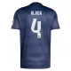 Real Madrid Alaba 4 Fodboldtrøje Herre Udebane 25/26 Real Madrid Alaba 4 Fodboldtrøje Herre Udebane 25/26