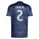 Real Madrid Carvajal 2 Fodboldtrøje Herre Udebane 25/26 Real Madrid Carvajal 2 Fodboldtrøje Herre Udebane 25/26