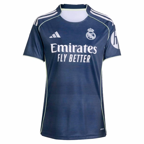 Real Madrid Fodboldtrøje Dame Udebane 25/26 Real Madrid Fodboldtrøje Dame Udebane 25/26