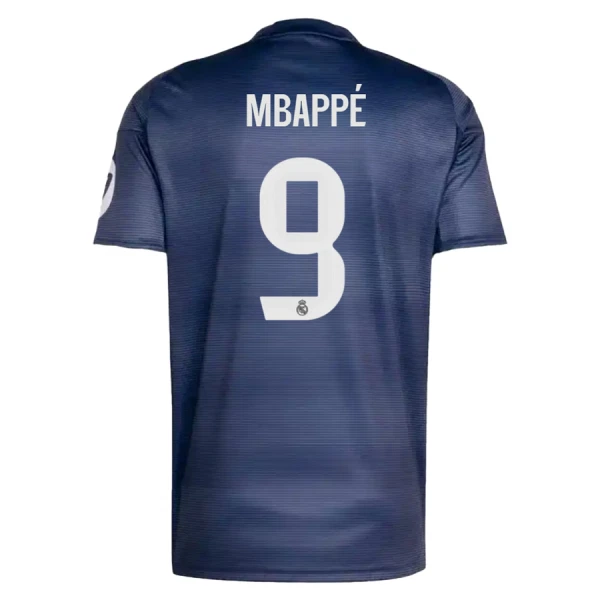 Real Madrid Mbappé 9 Fodboldtrøje Herre Udebane 25/26 Real Madrid Mbappé 9 Fodboldtrøje Herre Udebane 25/26