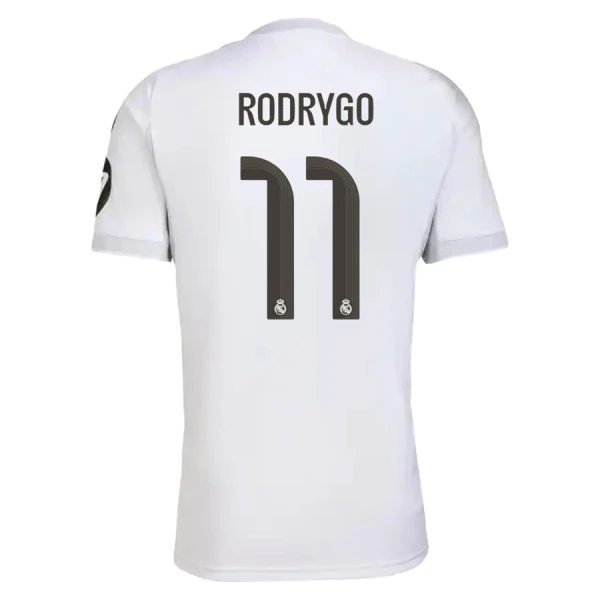 Real Madrid Rodrygo 11 Fodboldtrøje Børn Hjemmebane 25/26
