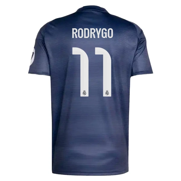 Real Madrid Rodrygo 11 Fodboldtrøje Herre Udebane 25/26 Real Madrid Rodrygo 11 Fodboldtrøje Herre Udebane 25/26