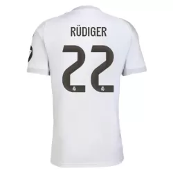 Real Madrid Rudiger 22 Fodboldtrøje Herre Hjemmebane 25/26