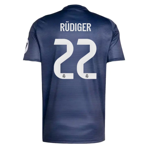 Real Madrid Rudiger 22 Fodboldtrøje Herre Udebane 25/26 Real Madrid Rudiger 22 Fodboldtrøje Herre Udebane 25/26