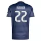 Real Madrid Rudiger 22 Fodboldtrøje Herre Udebane 25/26 Real Madrid Rudiger 22 Fodboldtrøje Herre Udebane 25/26