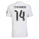 Real Madrid Tchouaméni 14 Fodboldtrøje Herre Hjemmebane 25/26 Real Madrid Tchouaméni 14 Fodboldtrøje Herre Hjemmebane 25/26