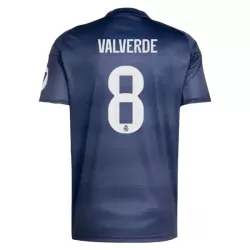 Real Madrid Valverde 8 Fodboldtrøje Herre Udebane 25/26