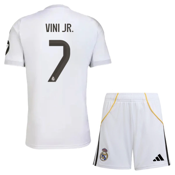 Real Madrid Vini JR 7 Fodboldtrøje Børn Hjemmebane 25/26 Real Madrid Vini JR 7 Fodboldtrøje Børn Hjemmebane 25/26