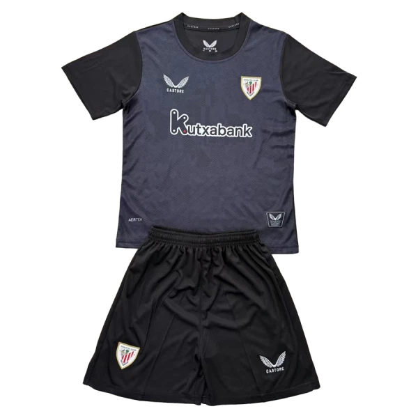 Athletic Bilbao Målmandstrøje Børn 25/26 Sort Athletic Bilbao Målmandstrøje Børn 25/26 Sort