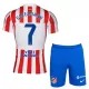 Atlético Madrid Griezmann 7 Fodboldtrøje Børn Hjemmebane 25/26 Atlético Madrid Griezmann 7 Fodboldtrøje Børn Hjemmebane 25/26