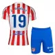 Atlético Madrid J. Alvarez 19 Fodboldtrøje Børn Hjemmebane 25/26 Atlético Madrid J. Alvarez 19 Fodboldtrøje Børn Hjemmebane 25/26