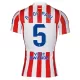 Atlético Madrid R. De Paul 5 Fodboldtrøje Herre Hjemmebane 25/26 Atlético Madrid R. De Paul 5 Fodboldtrøje Herre Hjemmebane 25/26