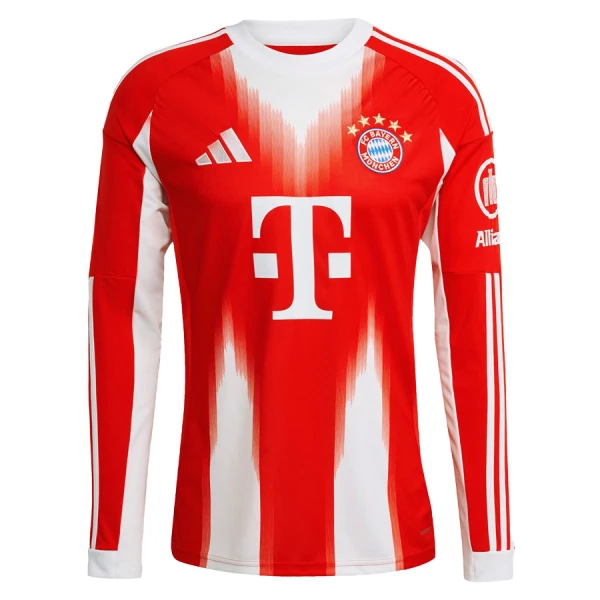 FC Bayern München Fodboldtrøje Herre Hjemmebane 25/26 Langærmet FC Bayern München Fodboldtrøje Herre Hjemmebane 25/26 Langærmet