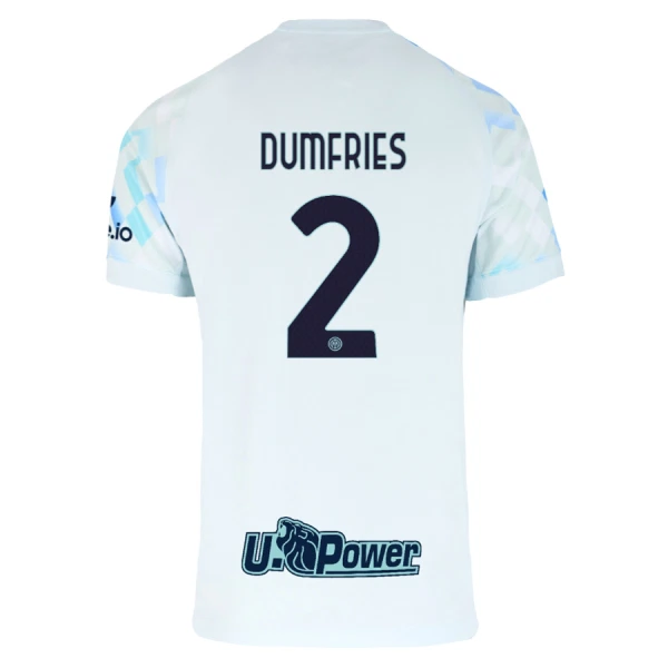 Inter Milan Dumfries 2 Fodboldtrøje Herre Udebane 25/26 Inter Milan Dumfries 2 Fodboldtrøje Herre Udebane 25/26