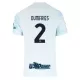 Inter Milan Dumfries 2 Fodboldtrøje Herre Udebane 25/26 Inter Milan Dumfries 2 Fodboldtrøje Herre Udebane 25/26