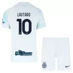 Inter Milan Lautaro Martinez 10 Fodboldtrøje Børn Udebane 25/26