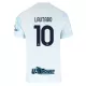 Inter Milan Lautaro Martinez 10 Fodboldtrøje Herre Udebane 25/26 Inter Milan Lautaro Martinez 10 Fodboldtrøje Herre Udebane 25/26