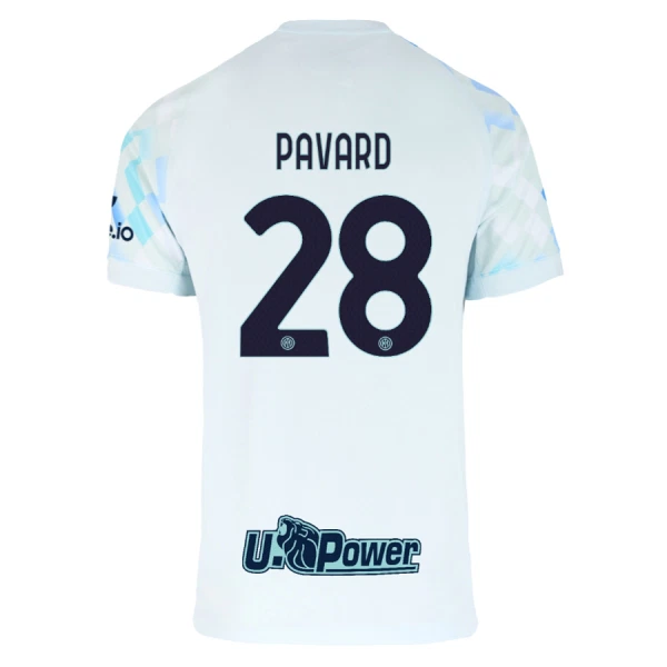Inter Milan Pavard 28 Fodboldtrøje Børn Udebane 25/26