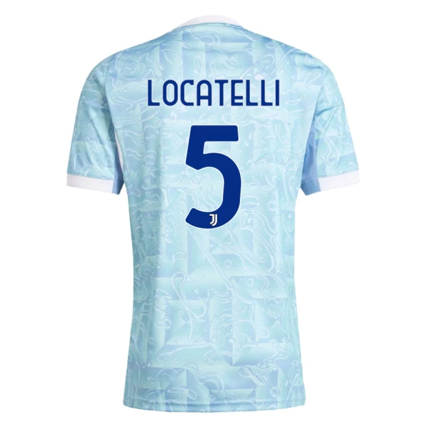 Juventus Locatelli 5 Fodboldtrøje Herre Udebane 25/26 Juventus Locatelli 5 Fodboldtrøje Herre Udebane 25/26