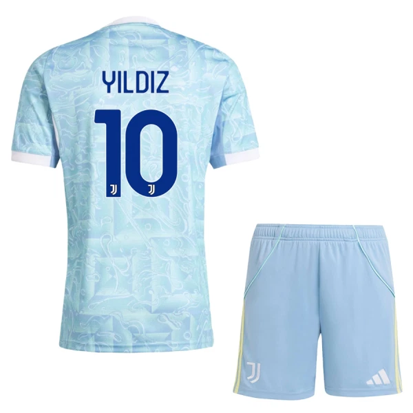 Juventus Yildiz 10 Fodboldtrøje Børn Udebane 25/26 Juventus Yildiz 10 Fodboldtrøje Børn Udebane 25/26