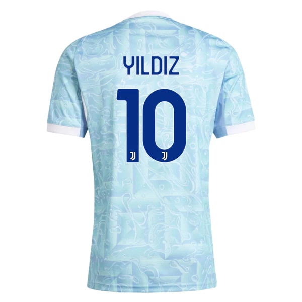 Juventus Yildiz 10 Fodboldtrøje Herre Udebane 25/26 Juventus Yildiz 10 Fodboldtrøje Herre Udebane 25/26