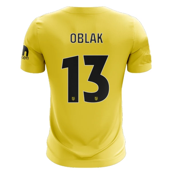 Atlético Madrid Oblak 13 Målmandstrøje Herre 25/26 Atlético Madrid Oblak 13 Målmandstrøje Herre 25/26