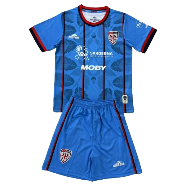 Cagliari Calcio Fodboldtrøje Børn Tredje 25/26 Cagliari Calcio Fodboldtrøje Børn Tredje 25/26