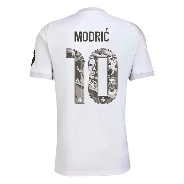 Real Madrid Modrić 10 Fodboldtrøje Herre Hjemmebane 25/26 Speciel Real Madrid Modrić 10 Fodboldtrøje Herre Hjemmebane 25/26 Speciel