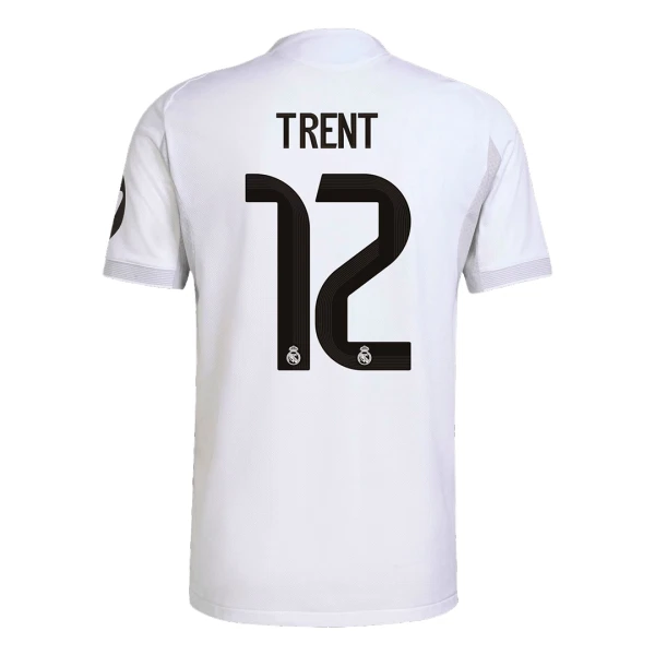 Real Madrid Trent Alexander-Arnold 12 Fodboldtrøje Herre Hjemmebane 25/26 Real Madrid Trent Alexander-Arnold 12 Fodboldtrøje Herre Hjemmebane 25/26