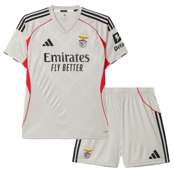 SL Benfica Fodboldtrøje Børn Udebane 25/26 SL Benfica Fodboldtrøje Børn Udebane 25/26
