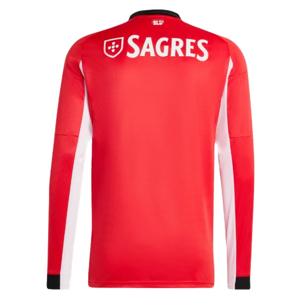 SL Benfica Fodboldtrøje Herre Hjemmebane 25/26 Langærmet