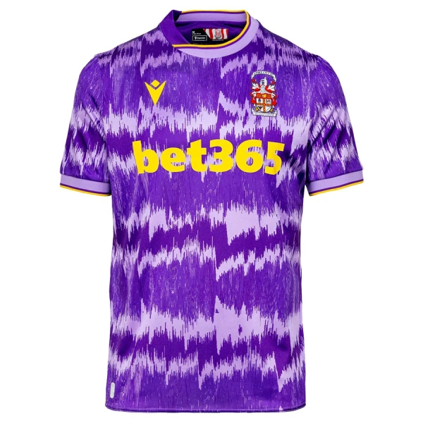 Stoke City Fodboldtrøje Herre Udebane 25/26 Stoke City Fodboldtrøje Herre Udebane 25/26